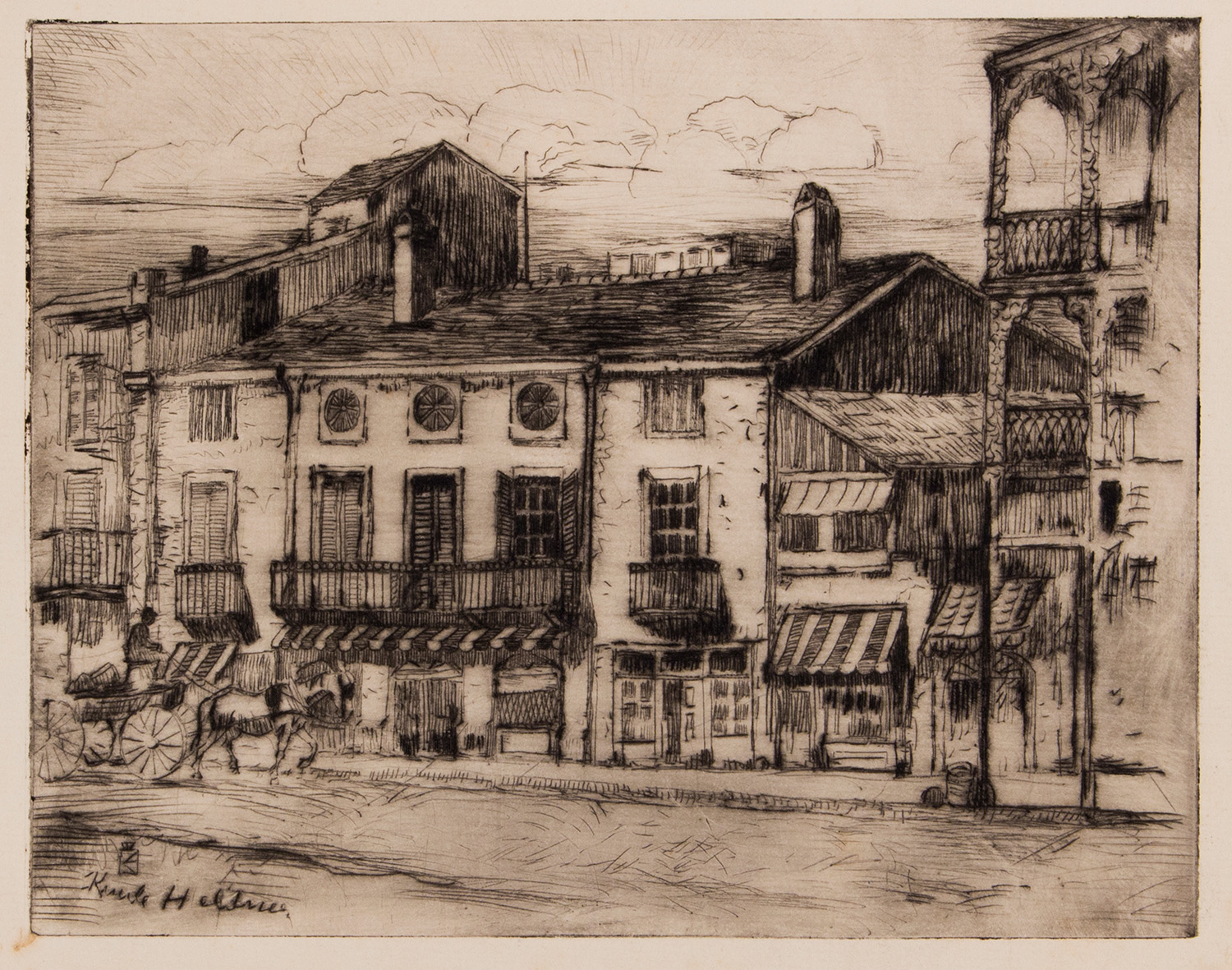 The Royal Patio Restaurant by Knute Heldner