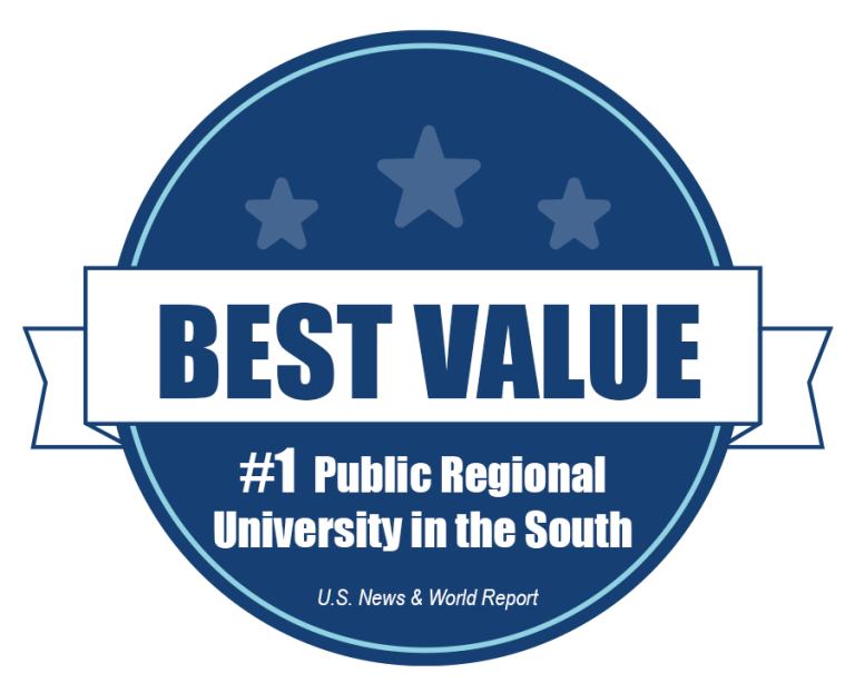Badge: Most Affordable Regional Public University