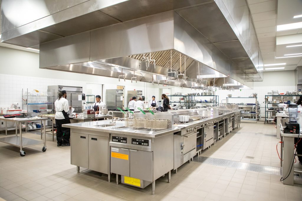 Fully equipped commercial grade-kitchen