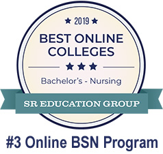 SR Education #3 Best Online Bachelor's in Nursing 2019