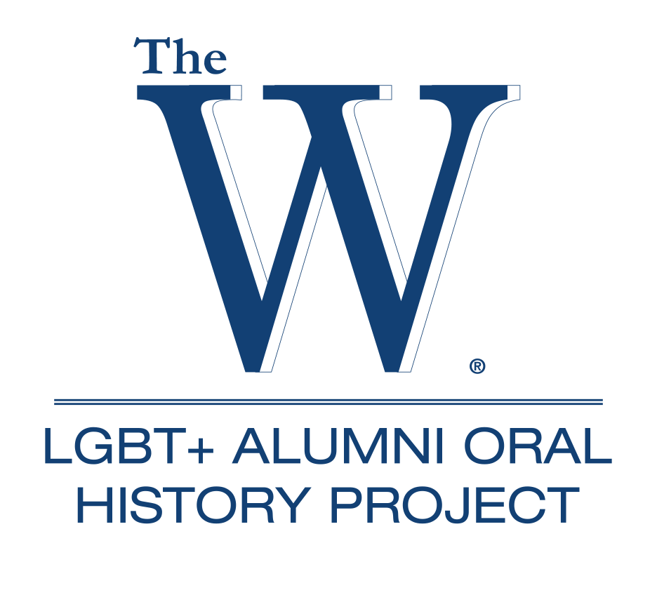 LGBT+ Alumni Oral History Project logo