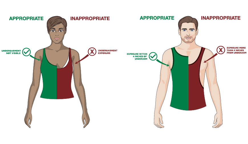 examples of appropriate attire