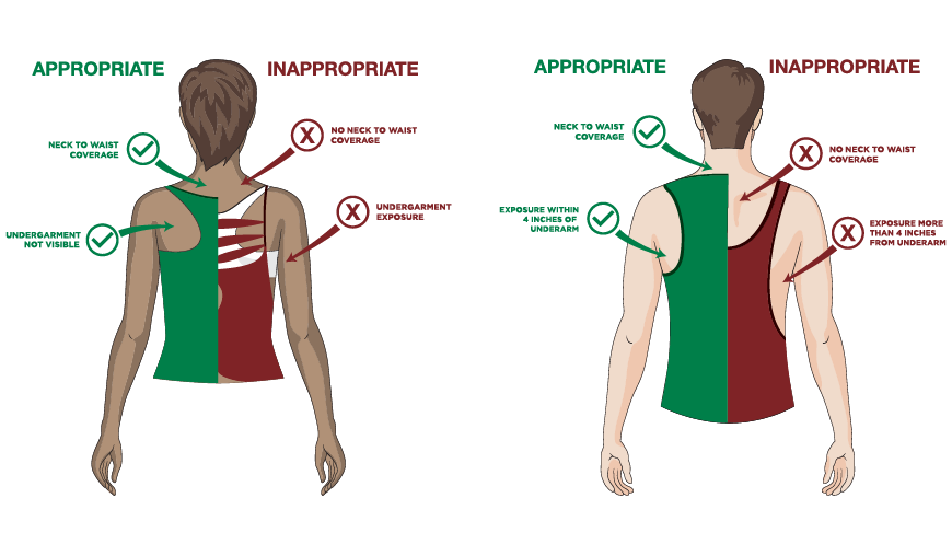 examples of appropriate attire