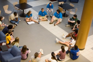 Students in Circle