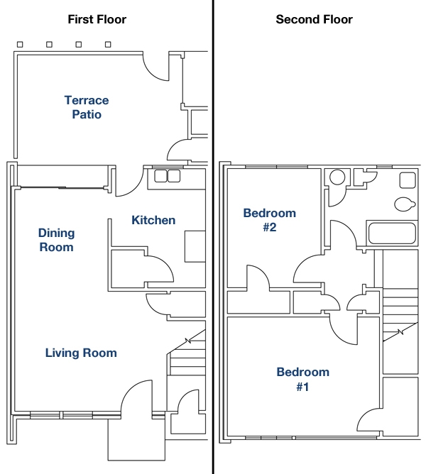 2 Bedroom Townhouse