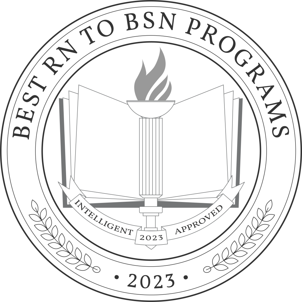 Badge: Intelligent Best RN to BSN Programs 2023