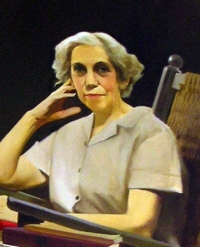 Painting of Eudora Welty