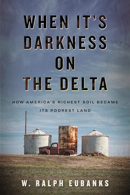 Cover image of field, three rusty metal silos, a rust-red pickup truck, and blue sky with the title" and W. Ralph Eubanks