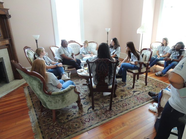 New Leadership participants gather in historic Puckett House