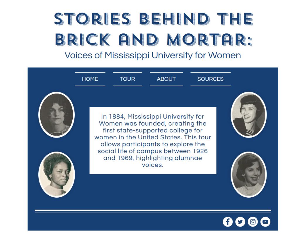 Stories Behind the Brick and Mortar website