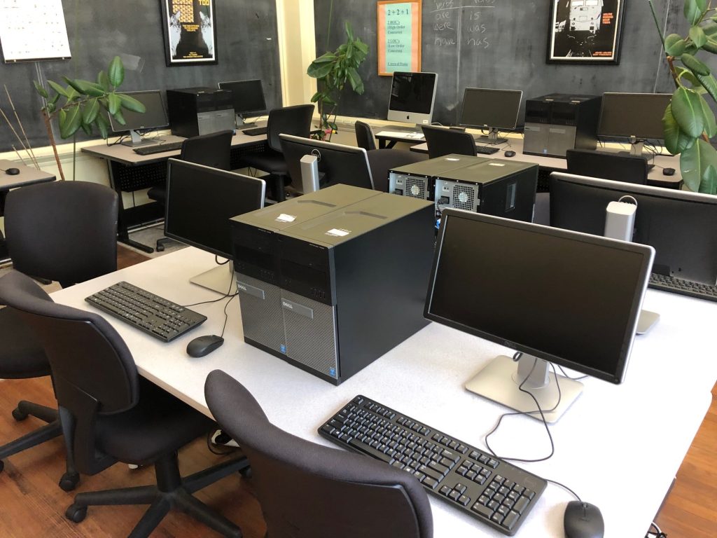 Computer Lab in the Writing Center