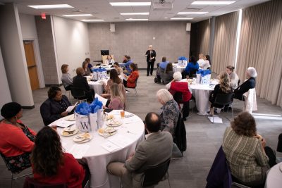 Healthcare, community leaders focus on supporting students at The W