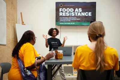 W alumna presents documentary ‘Food as Resistance’