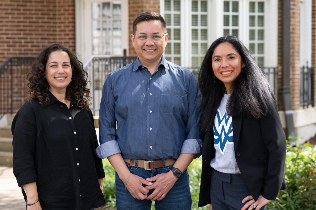 Erinn Holloway, Dr. Reyna Vergara and Edgar Serrano