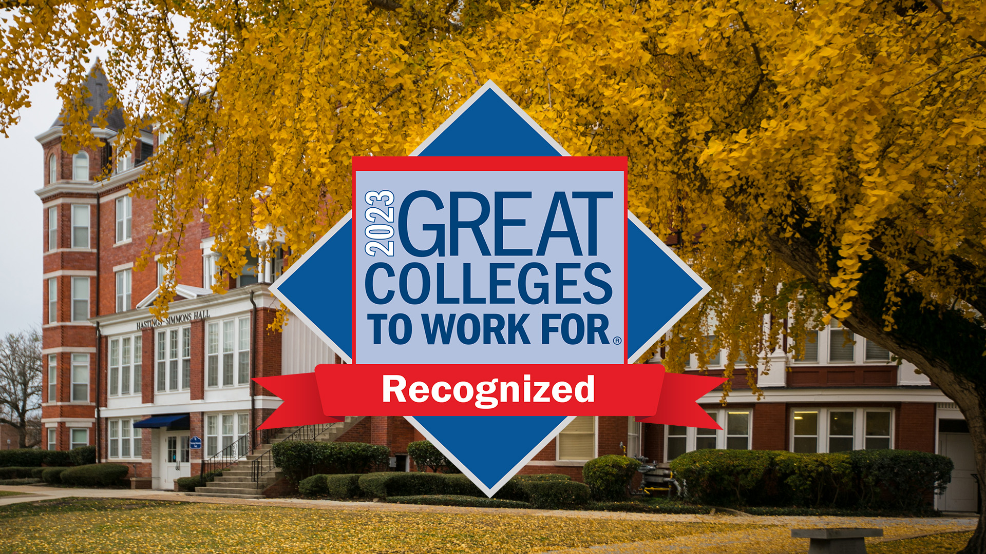 The W named a 2023 Great College to Work For