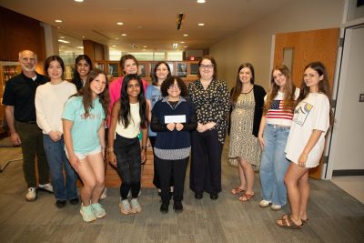 MSMS Students Strengthen Historical Ties with $500 Gift to W Archives