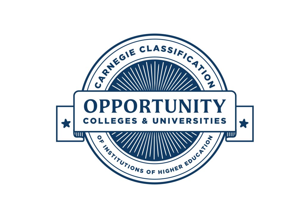 A logo for the Carnegie Foundation's Opportunity Colleges and Universities.
