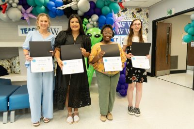 The W School of Education celebrates student achievement at Spring Awards Day