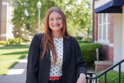 From forklifts to finals, Lowrey completes degree