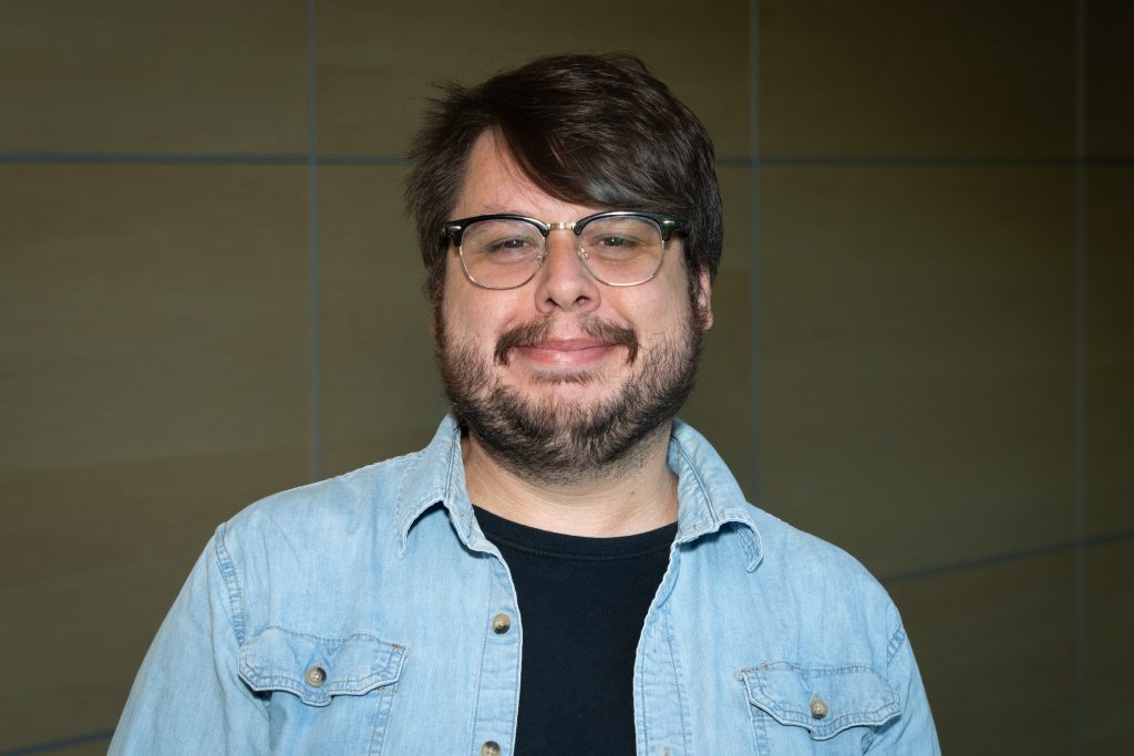 C.T. Salazar posing for a photo